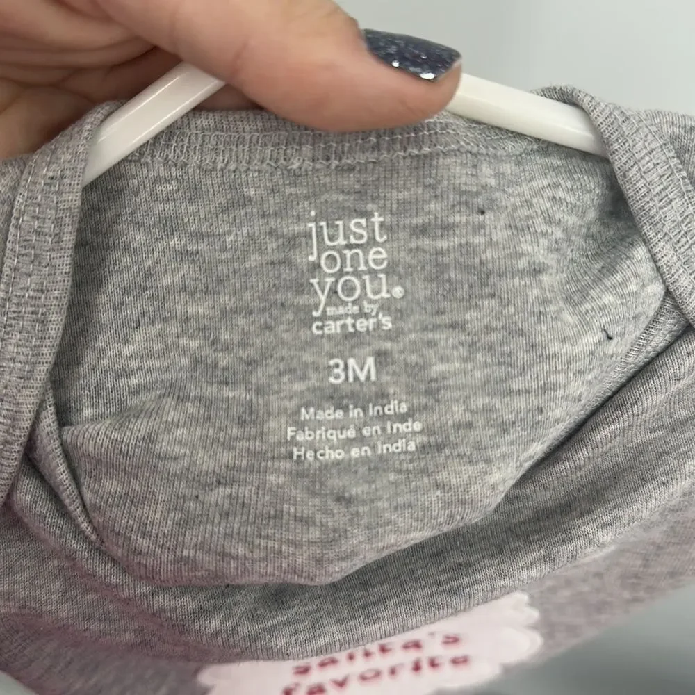 Just One You by CARTERS Santa’s Favorite Bundle Sz‎ 3m